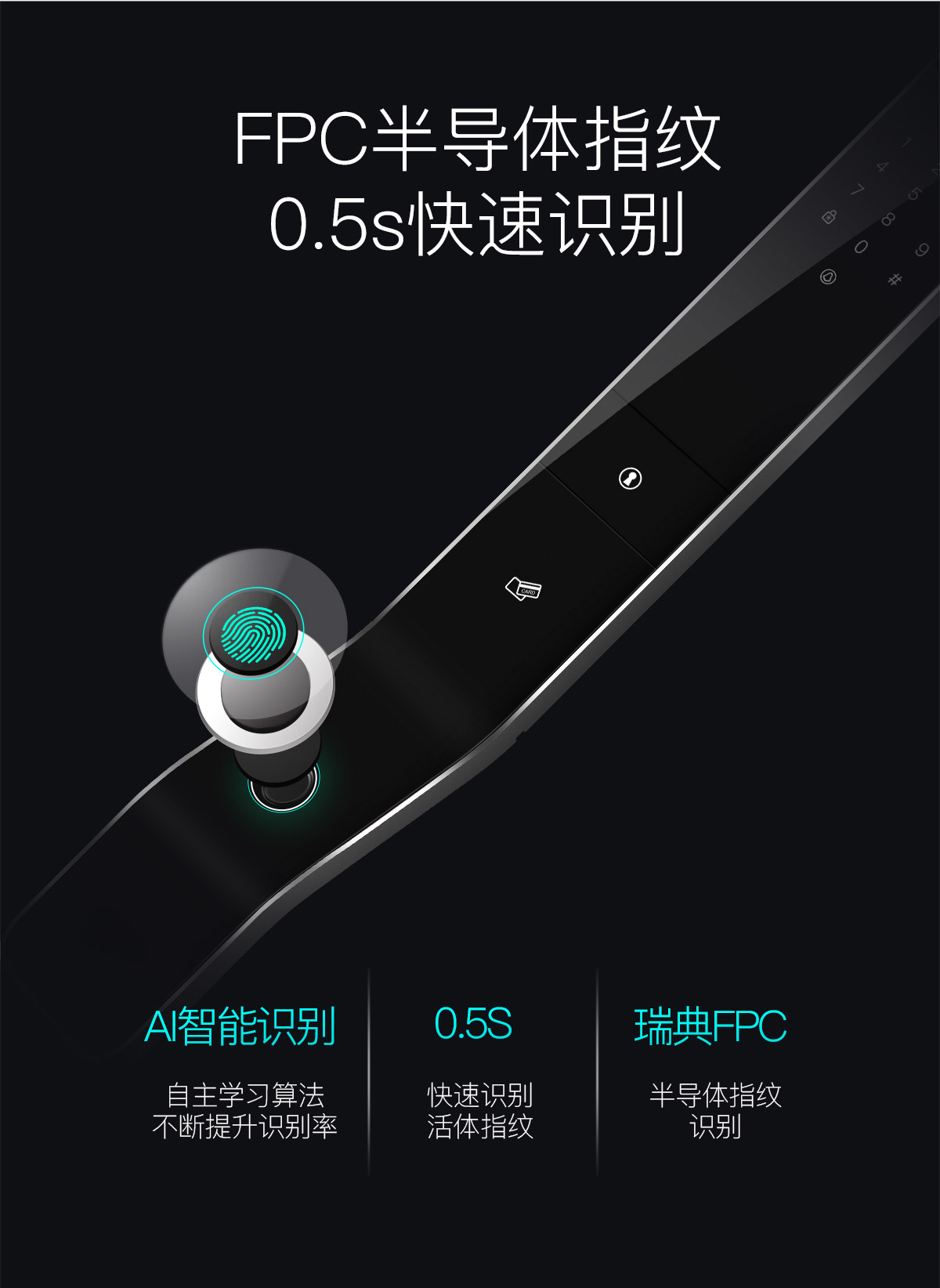 超薄全自動(dòng)智能鎖DD5