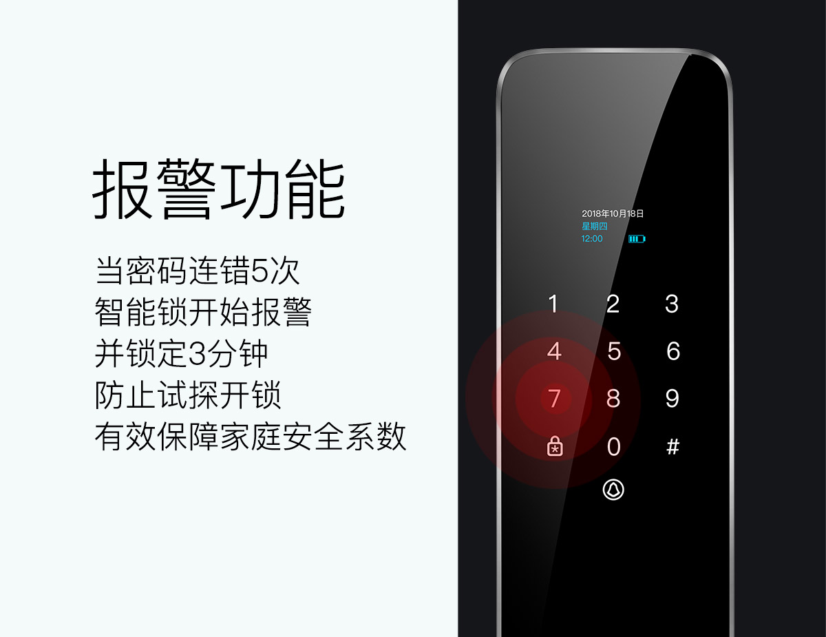 超薄全自動(dòng)智能鎖DD5